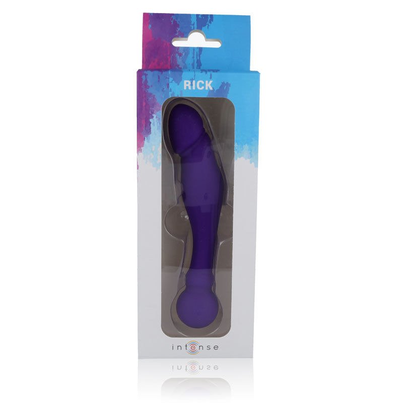 Silicona Rick Dual Doble Estimulación Lila