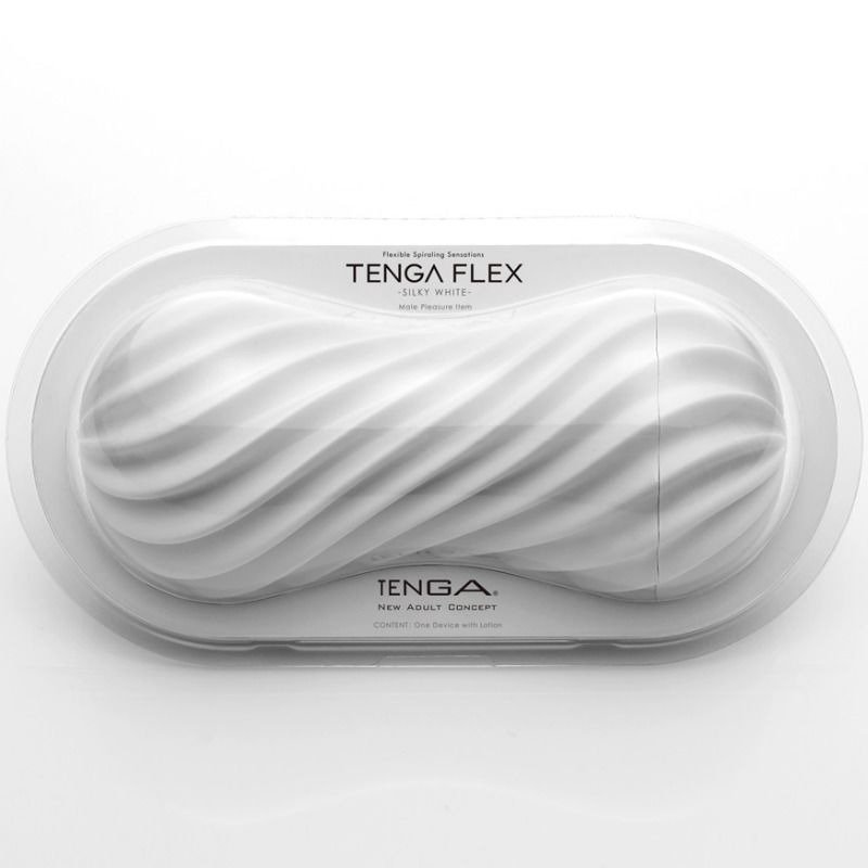 Tenga Flex Rocky Blanco Masturbador