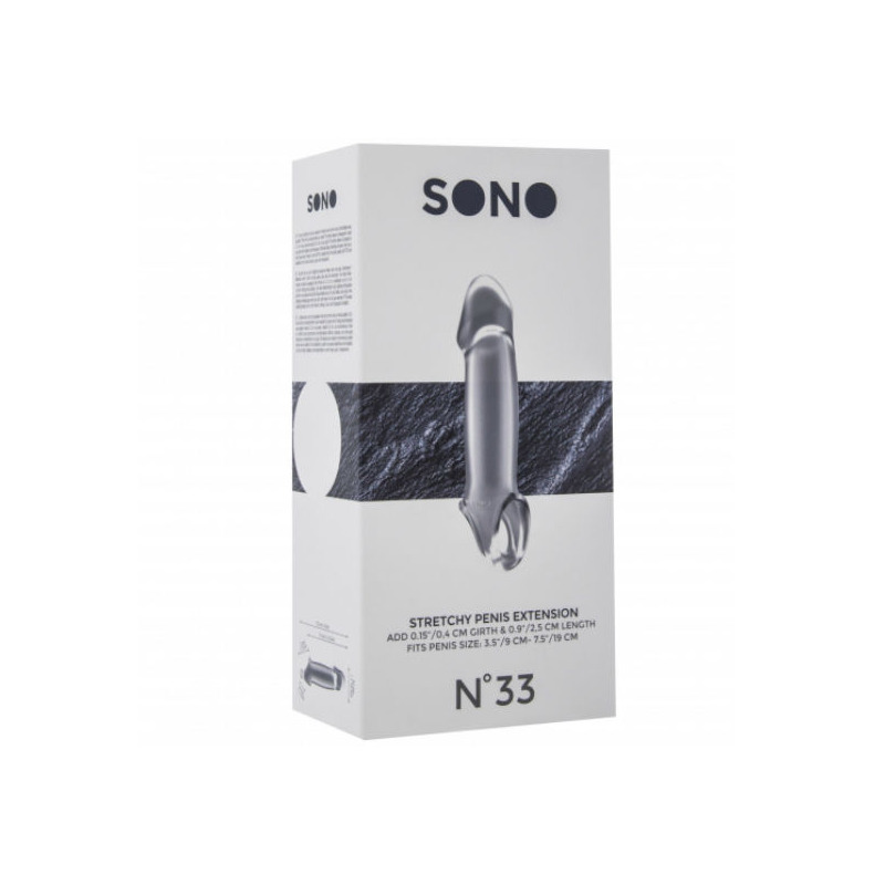 Sono N33 Extender for penis elastic clear