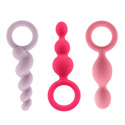 Kit Satisfyer Plugs Anales Colores