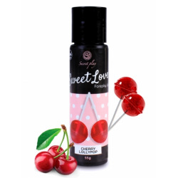 Lubricante Comestible Sabor Piruleta Cereza