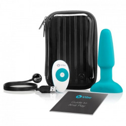 Anal Plug 2 Teal Rimming Control Remoto