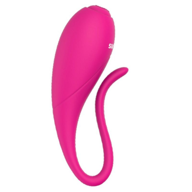 Coco Vibrador Silicona Pinza Rosa