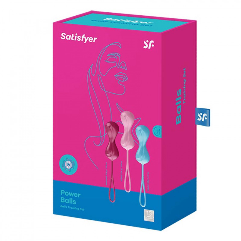 Pack 3 Bolas Kegel Satisfyer C03 Silicona