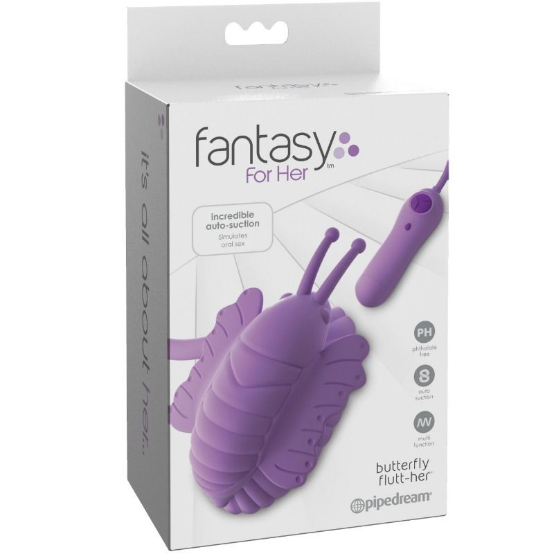 Mariposa Vibradora con Mando Flut-Her