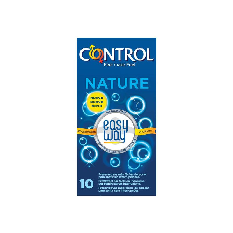 Preservativos Control Nature Easy Way Solution 10 Uds