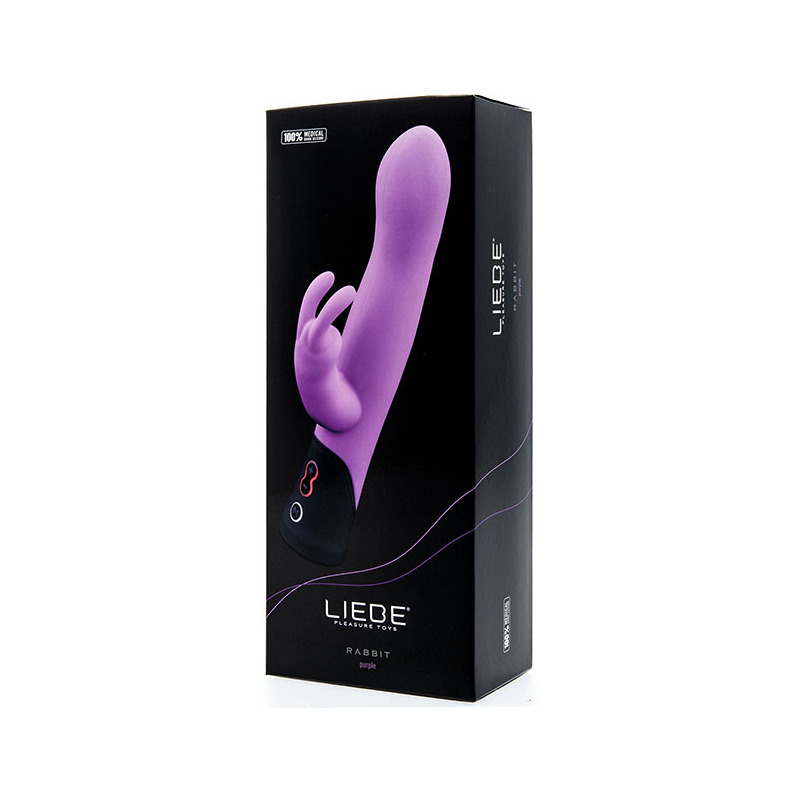 Rabbit Vibrador Liebe Lila