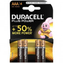 Duracel Plus Power Pilas AAA 4 Uds