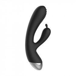 E–Stimulation Conejito Vibrador Negro