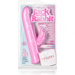 Triple Motor Silicone Jack Rabbit Rosa
