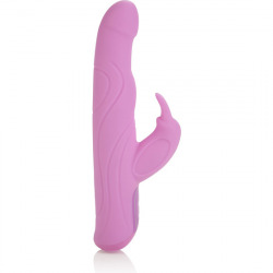 Triple Motor Silicone Jack Rabbit Rosa