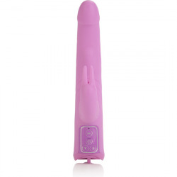 Triple Motor Silicone Jack Rabbit Rosa