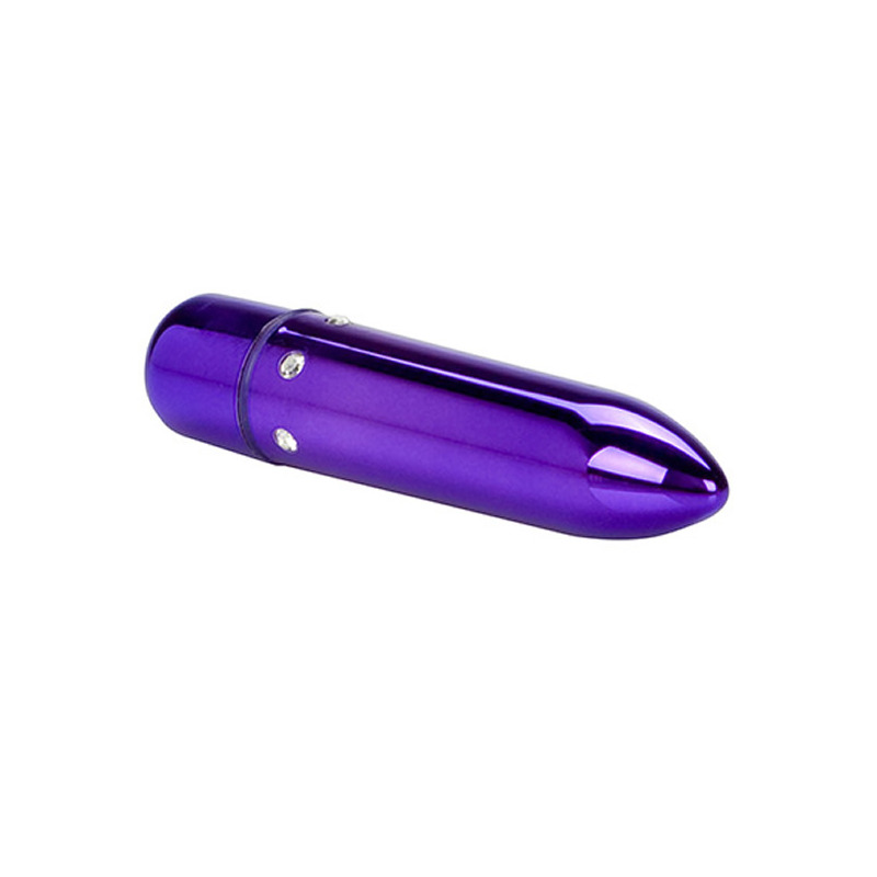 Crystal High intensity Purple Vibrating Bullet