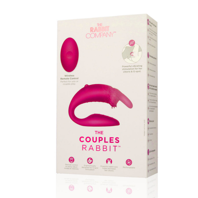 The Couples Rabbit By We Vibe Rosa Control Remoto