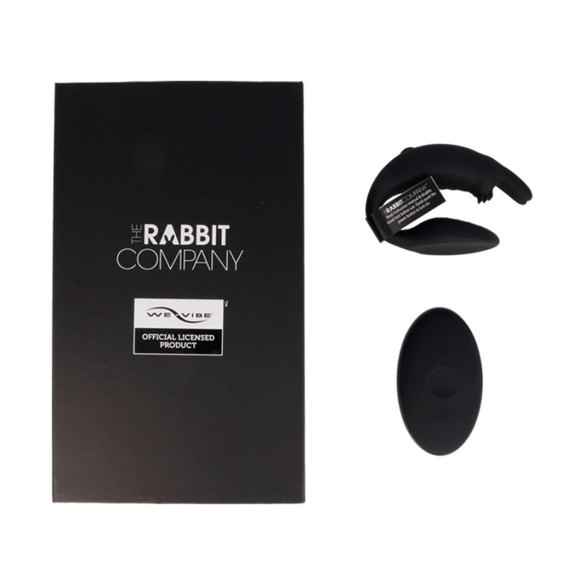 The Couples Rabbit by We Vibe Negro Control Remoto