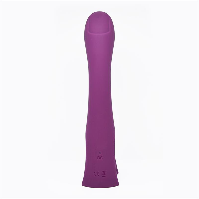 Bardot Vibrador Silicona USB Morado