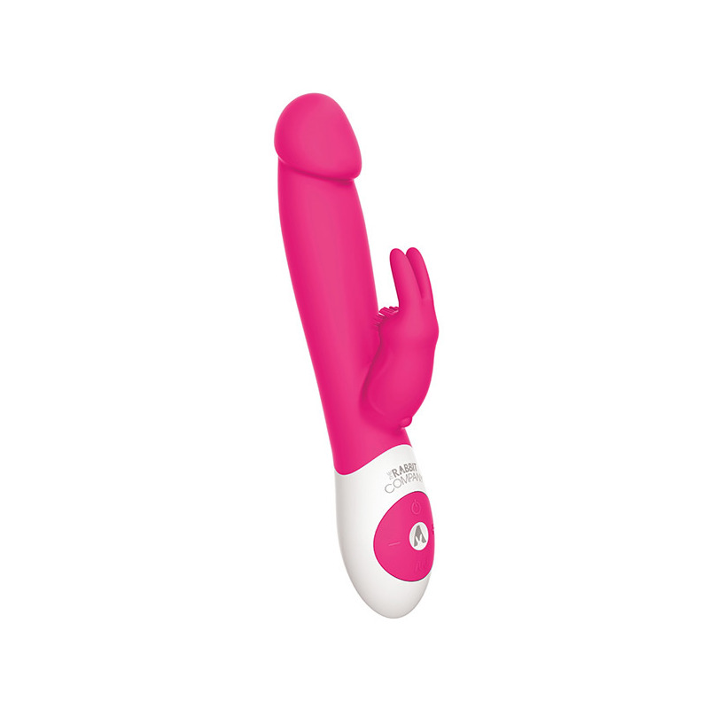 Realistic Rabbit Vibrador Rosa