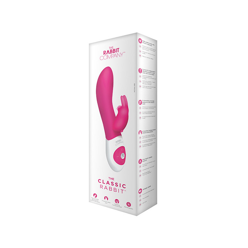 Classic Rabbit Vibrador Conejito Rosa