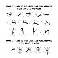 Satisfyer Partner Multifun 3 Negro