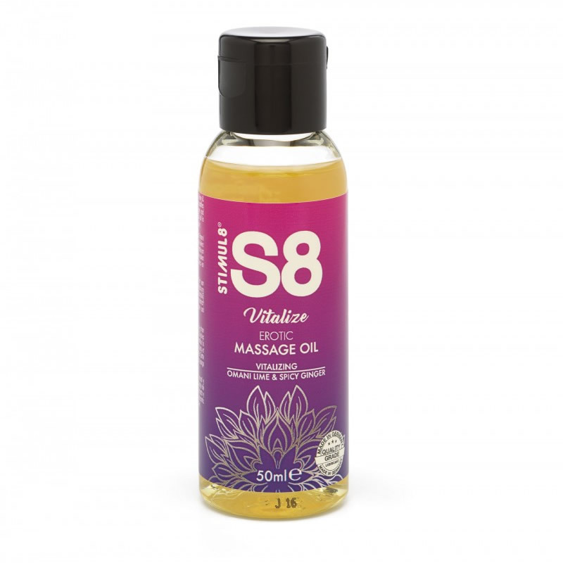 S8 Aceite Masaje Vitalice Lima Omaní y Jengibre Picante 50 ml