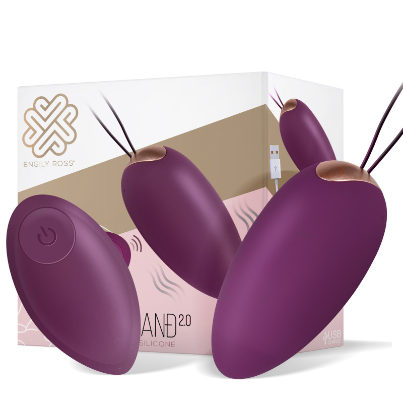 Garland Huevo Vibrador Remoto Púrpura