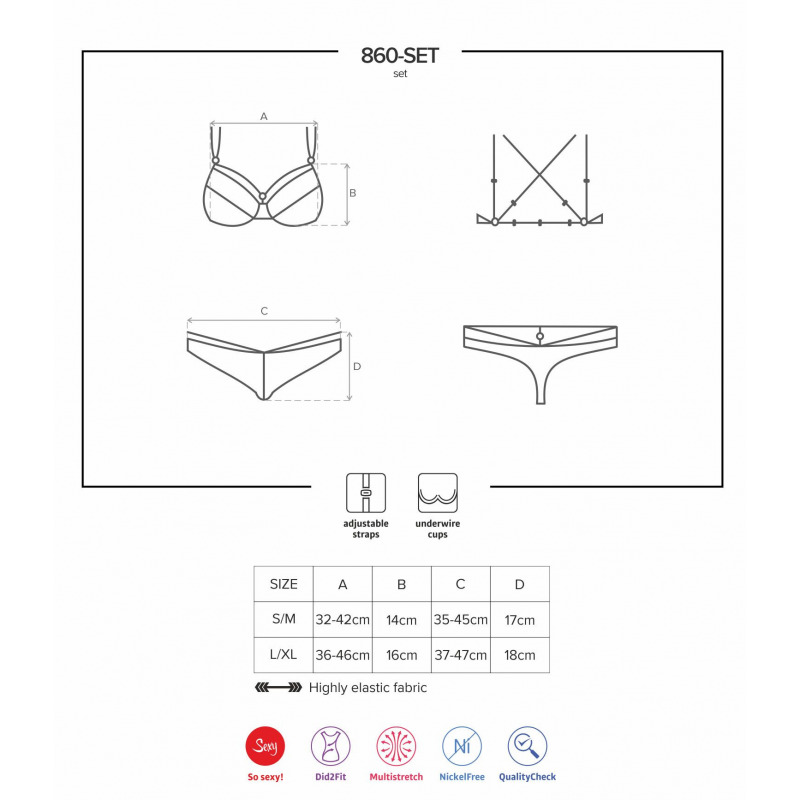 Conjunto 860-Set-2 Set dos piezas Blanco