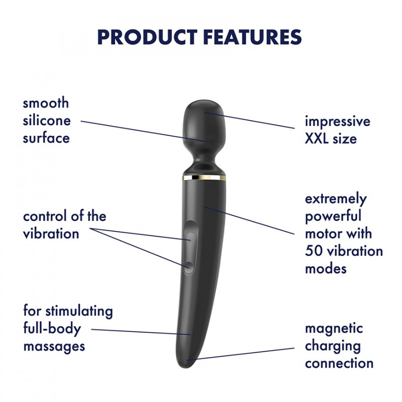 Satisfyer Wand-er Woman Negro