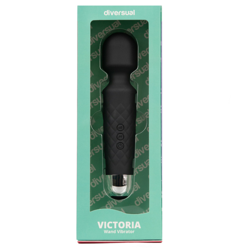 Masajeador Victoria 10 Vibraciones Negro