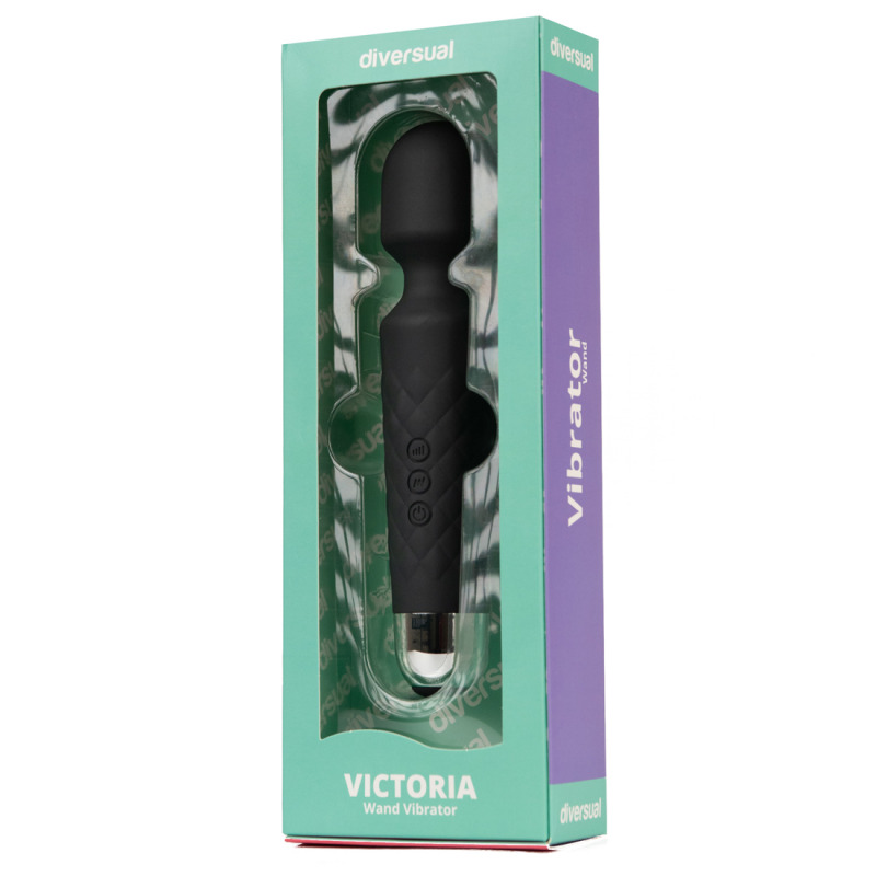 Masajeador Victoria 10 Vibraciones Negro