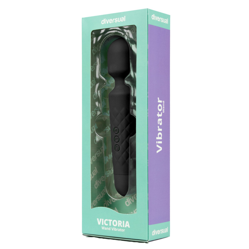 Masajeador Victoria 10 Vibraciones Negro