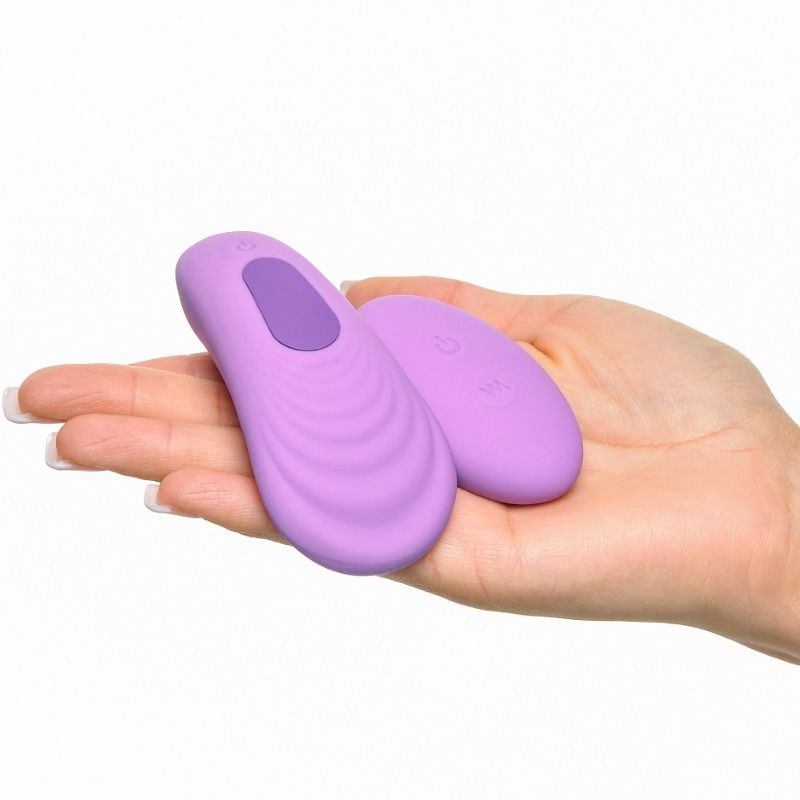 Please-Her Tanga Vibrador Silicona Morado