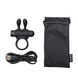 Anillo Vibrador Rhingo Plus Negro