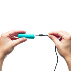 Rocket Mini Recargable Turquesa