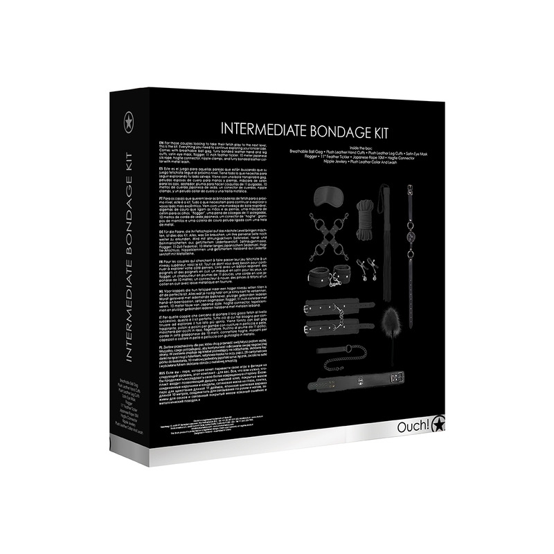 Kit Bondage Usuarios Intermedios Negro