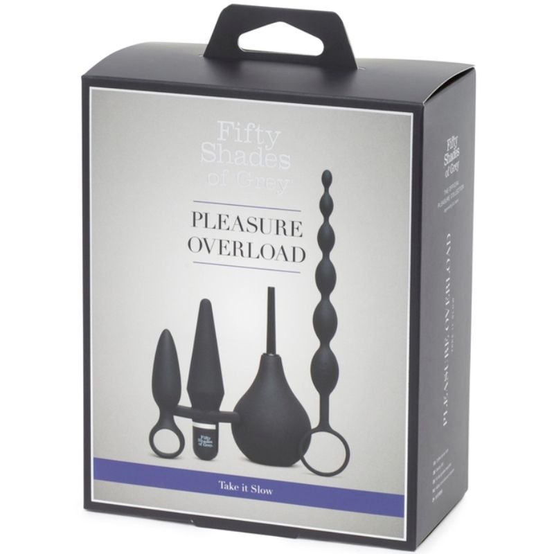 Kit Pleasure Overload Iniciación Anal 4 Piezas