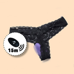 Panty Vibe Feelztoys Remoto Negro