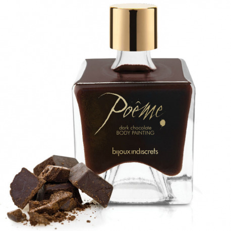 Poeme Pintura Comestible Chocolate Negro 50 gr