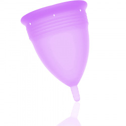 FDA Silicone Menstrual Cup Size L Lilac