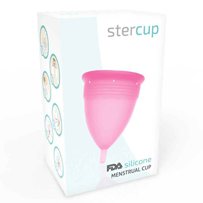 Copa FDS Silicone Talla S Rosa