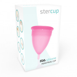 Copa Menstrual FDA Silicone Talla L Rosa