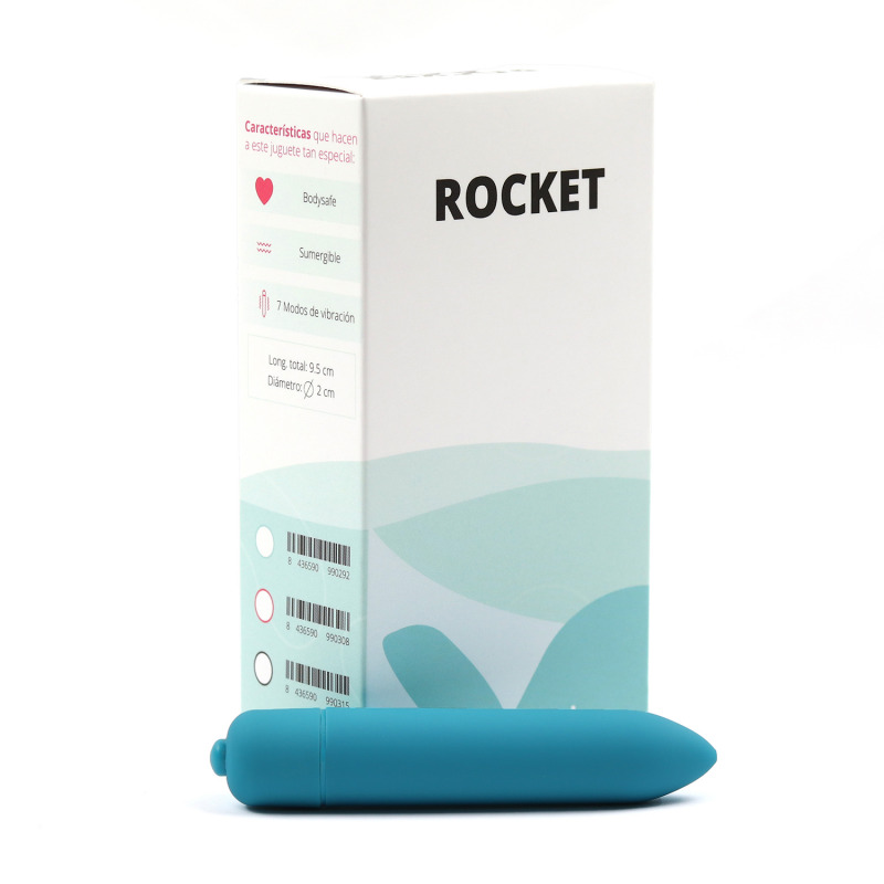 Rocket Vibrador Turquesa