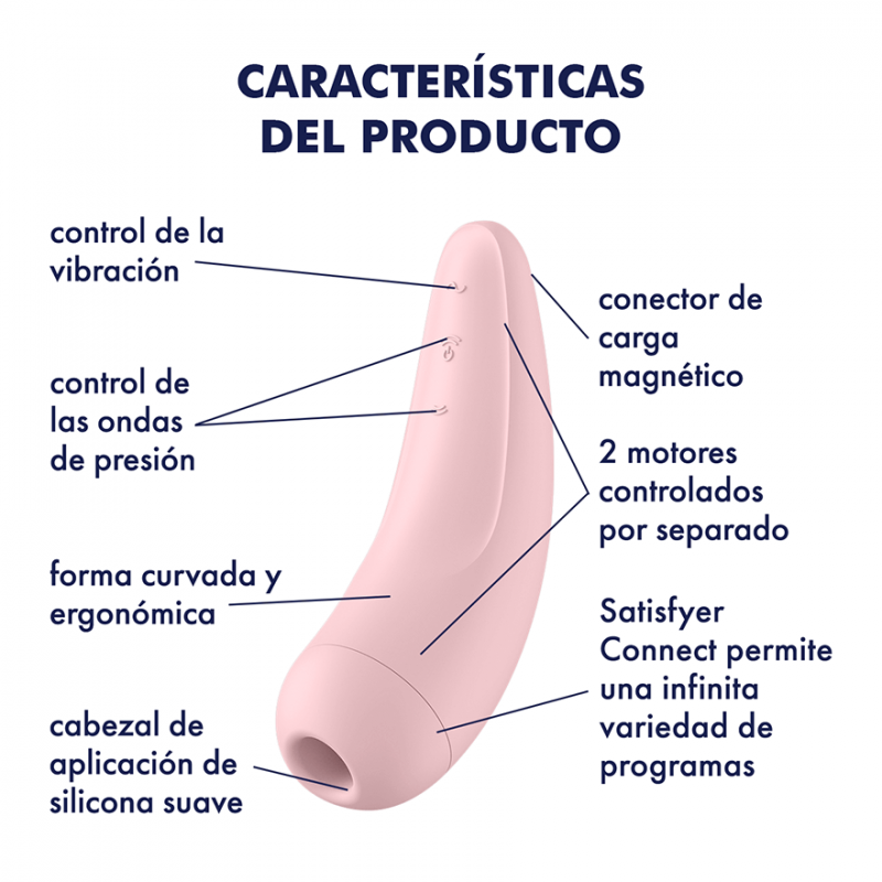 Satisfyer Curvy 2+ Rosa