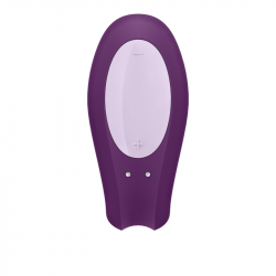 Satisfyer Double Joy Morado con App