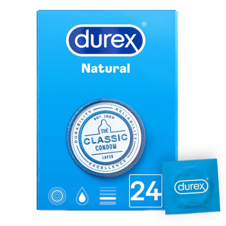 Durex Natural 24 Uds