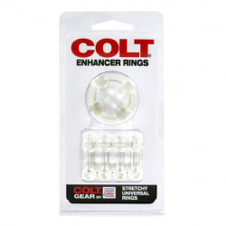 Colt Enhancer Anillos Pene Transparentes