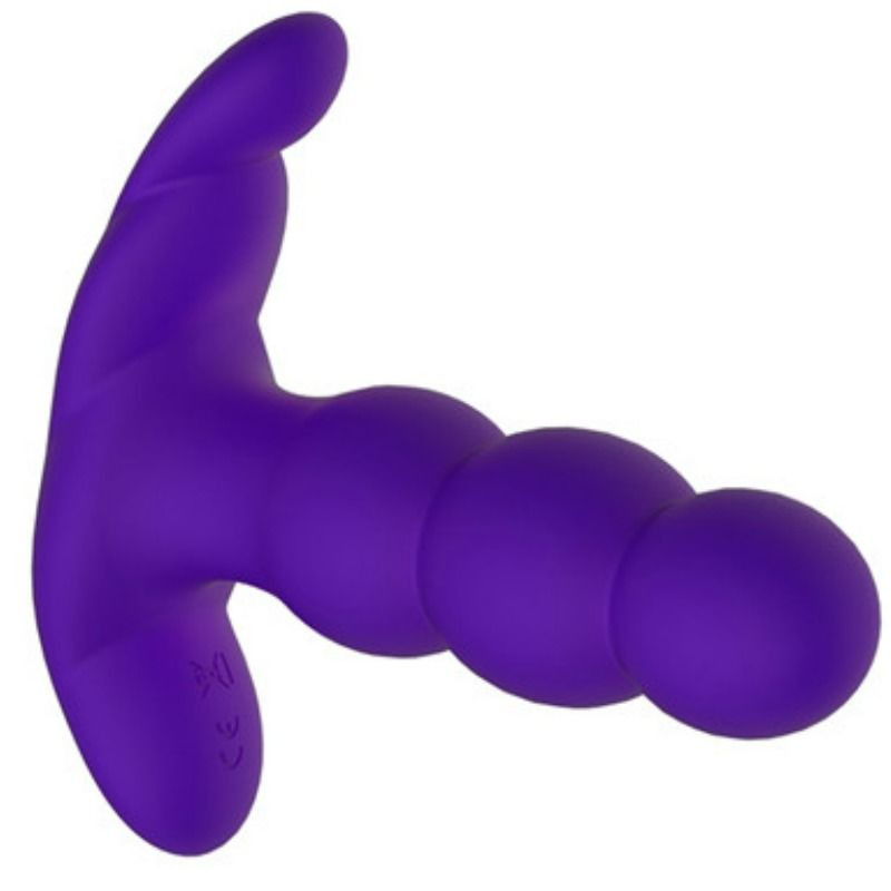 Pearl Vibrador Anal Control Remoto Rosa