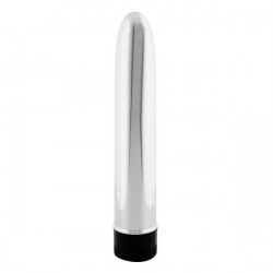 Slim Vibrador Plateado