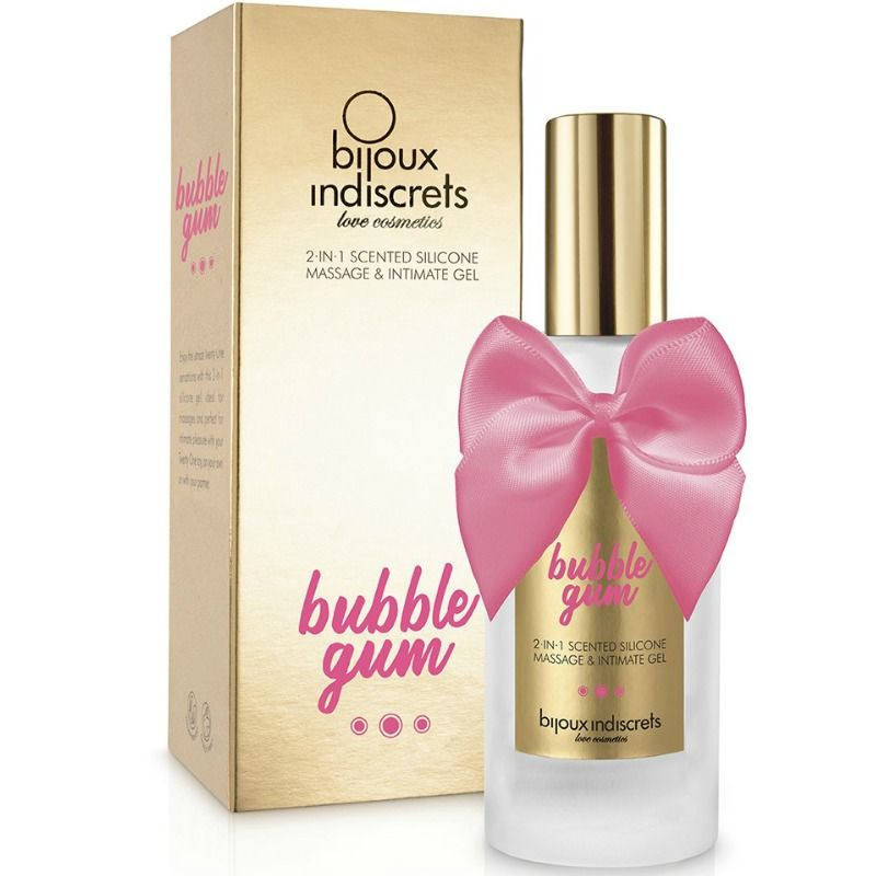 Bijoux Bubble Gum Gel 2 en 1 Silicona Chicle de Fresa