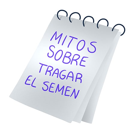 Los mitos de tragar semen