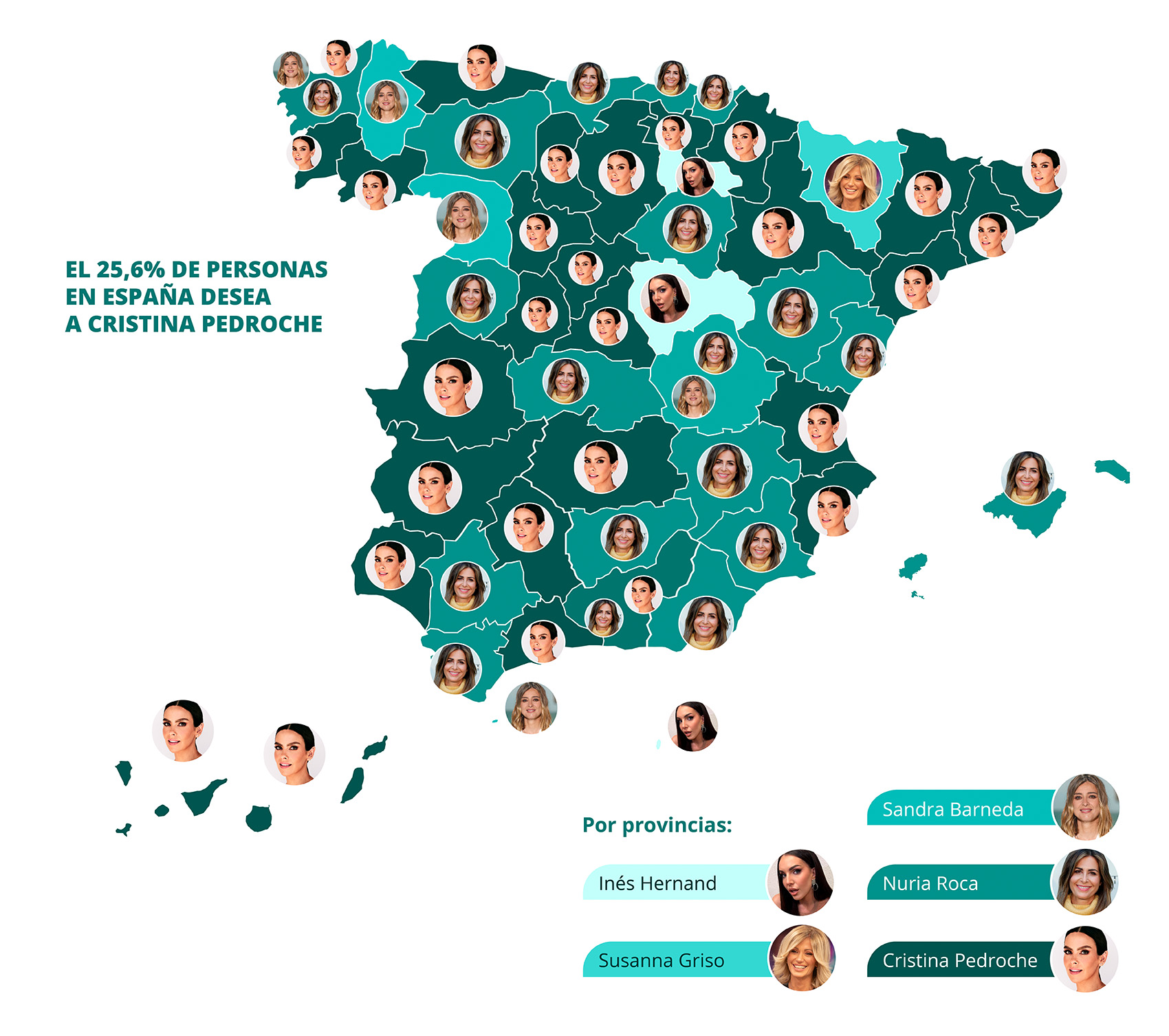 Mapa periodistas mujeres